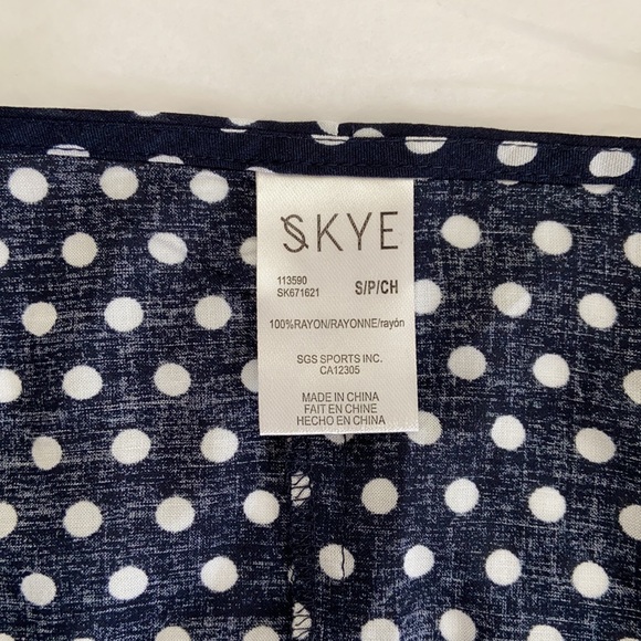 New Skye Grace Polka Dot Side Tie Wrap Cover Up Dress - Picture 13 of 14